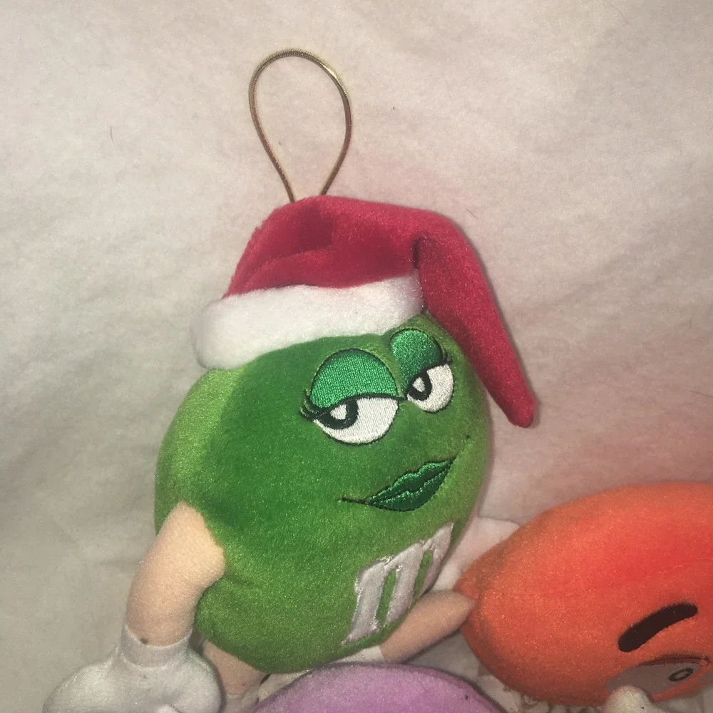 5 plush vintage collectible stuffed M&M characters‎ Mars Candy Co